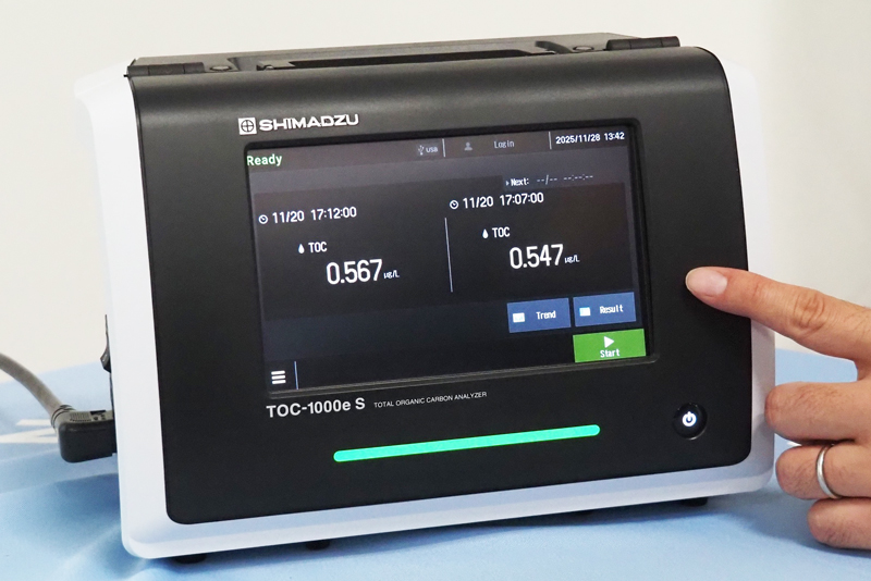 島津、半導体製造向けTOC計発売　難分解性有機物を検出