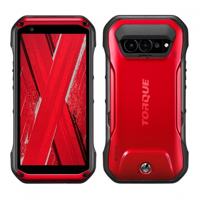 【ジャンク品】　TORQUE 耐衝撃スマートフォン レッド　 色は綺麗 ジャンク品】 TORQUE 耐衝撃スマートフォン レッド 色は綺麗