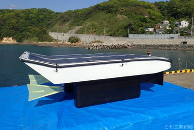 長崎大とエビスマリン、自律型アオコ処理ロボ開発−魚ロボットのヒレ型