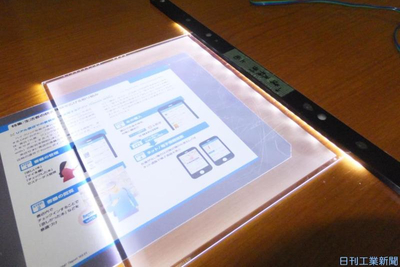 大日印 自然光利用の導光板を量産 電子書籍向け 消費電力1割減 エレクトロニクス ニュース 日刊工業新聞 電子版 大日印 自然光利用の導光板を量産 電子書籍向け 消費電力1割減 エレクトロニクス ニュース 日刊工業新聞 電子版