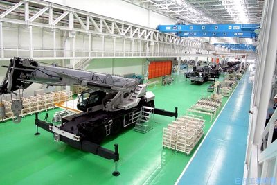 タダノ クレーン生産の新拠点公開 無人搬送車やロボ多用 機械 ニュース 日刊工業新聞 電子版