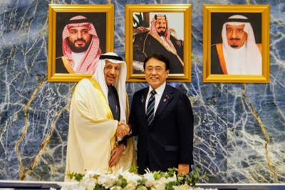 日本とサウジアラビア、宇宙分野など企業間連携　相互投資拡大