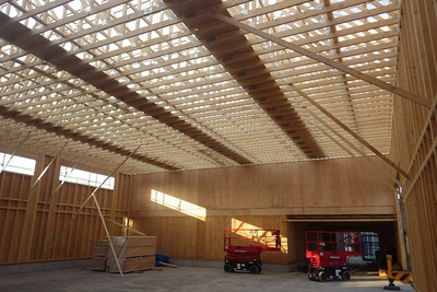 非住宅に広がる木造 工場 倉庫 オフィスビルなど 国産木材を利用 建設 住宅 生活 ニュース 日刊工業新聞 電子版